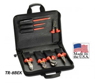 Cementex TR-8BEK Insulated Tool Kit W/Pouch, 8PC