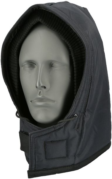 RefrigiWear 0081 Iron-Tuff Cold Weather Snap-On Hood - For Iron-Tuff Work Outerwear Navy