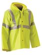 Nasco WorkChoice Hi Viz 513CFY221 Batwing Sleeve Waterproof Rain Coat