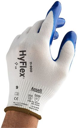 Ansell HyFlex Nylon Gloves 11-900 - Nitrile Palm Coated