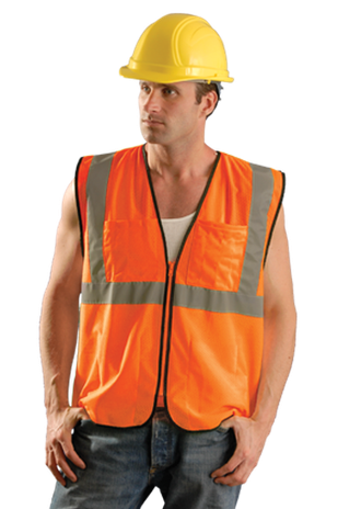 Occunomix eco-gcs mesh suveryor vest yellow