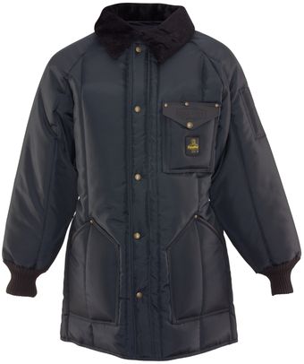 RefrigiWea 0361 Iron-Tuff Winterseal Cold Weather Work Coat Thigh Length Front