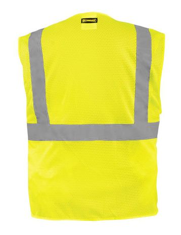 Occunomix LUX-GCZTAB Mesh Tablet Vest with Zipper — Garment Size