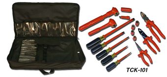 Cementex TCK-101 Insulated Telecommunication Tool Kit, 16PC