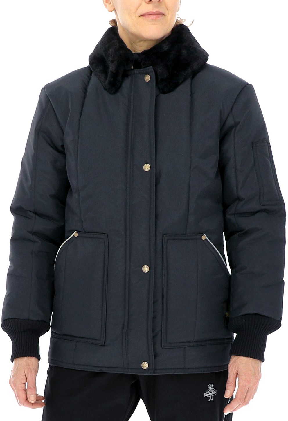 RefrigiWear 0323 Iron-Tuff Women's Cold Weather Work Coat Example