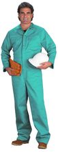 Chicago Protective 9 oz Green Proban Fire Resistant Coverall