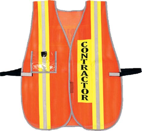OK-1 Contractor Hi Vis Safety Vest