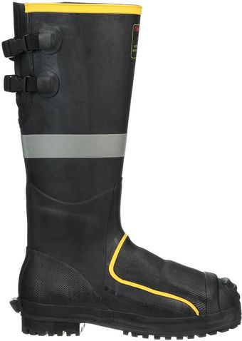 Tingley MB816B Premium Metatarsal Rubber Boots - 16" Tall, Super Heavy Duty Side