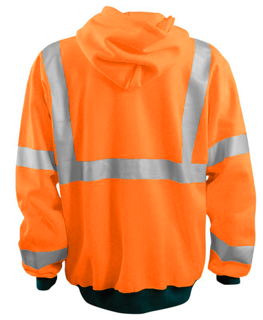 Occunomix LUX-HZSWT Full Zip Hoodie — Shirt Size: S, Garment