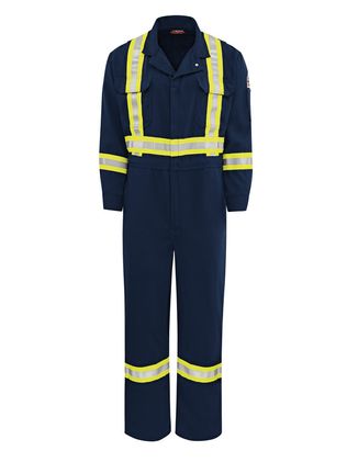 Bulwark-fr-cmp6-cool-touch-deluxe-coverall-with-striping-front