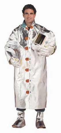 Chicago Protective 15 oz Aluminized Rayon 50 inch Coat