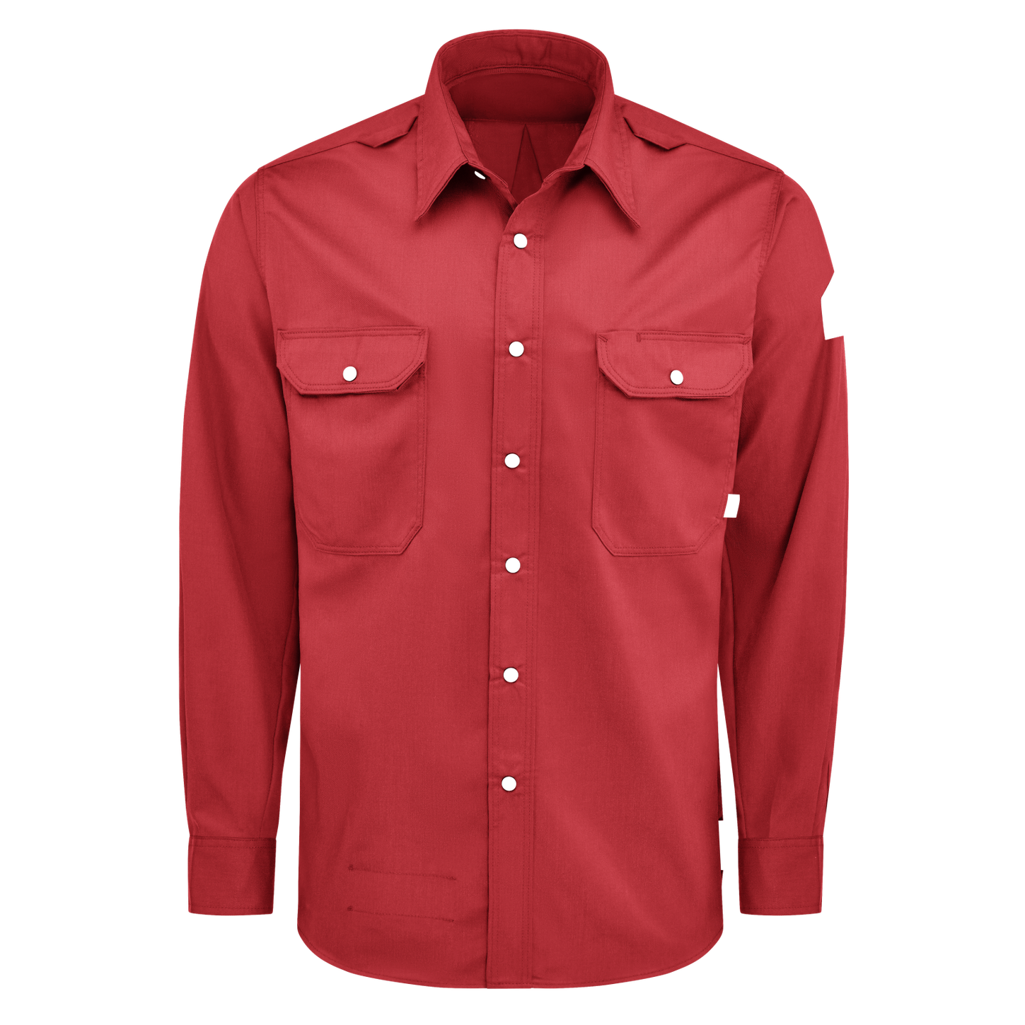 Bulwark-fr-mens-midweight-shirt-qs28-front