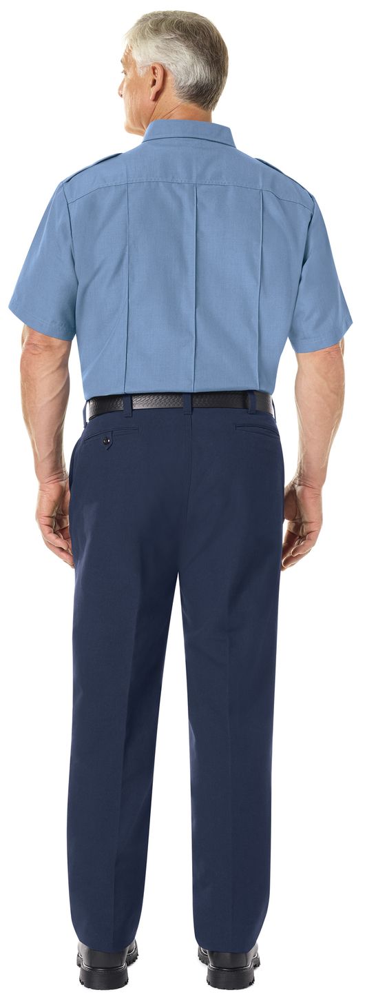 Workrite FR Pants FP50 Classic Firefighter Navy Example Back