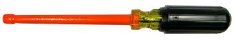 Cementex ND140XLCG Insulated Nut Driver 6-inch Shank Cushion Grip
