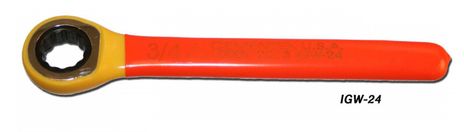 Cementex Insulated Metric Ratcheting Box End Wrench