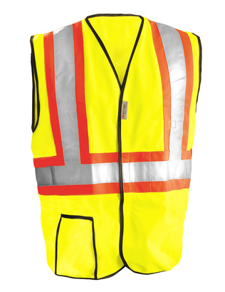【WHIMSIC】MULTI-FUNCTION FIELDCOAT&VEST Occunomix High Visibility Class II FR Arc Flash Vest LUX