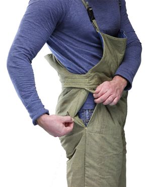 CPA 44 Cal Arc Flash Bib Overall SWB-44 Side Detail