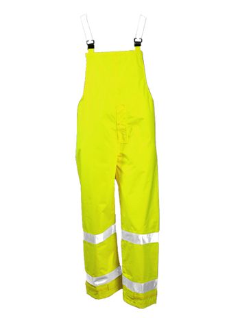 Tingley Vision Hi Vis Waterproof Rain Overalls O23122 - Yellow