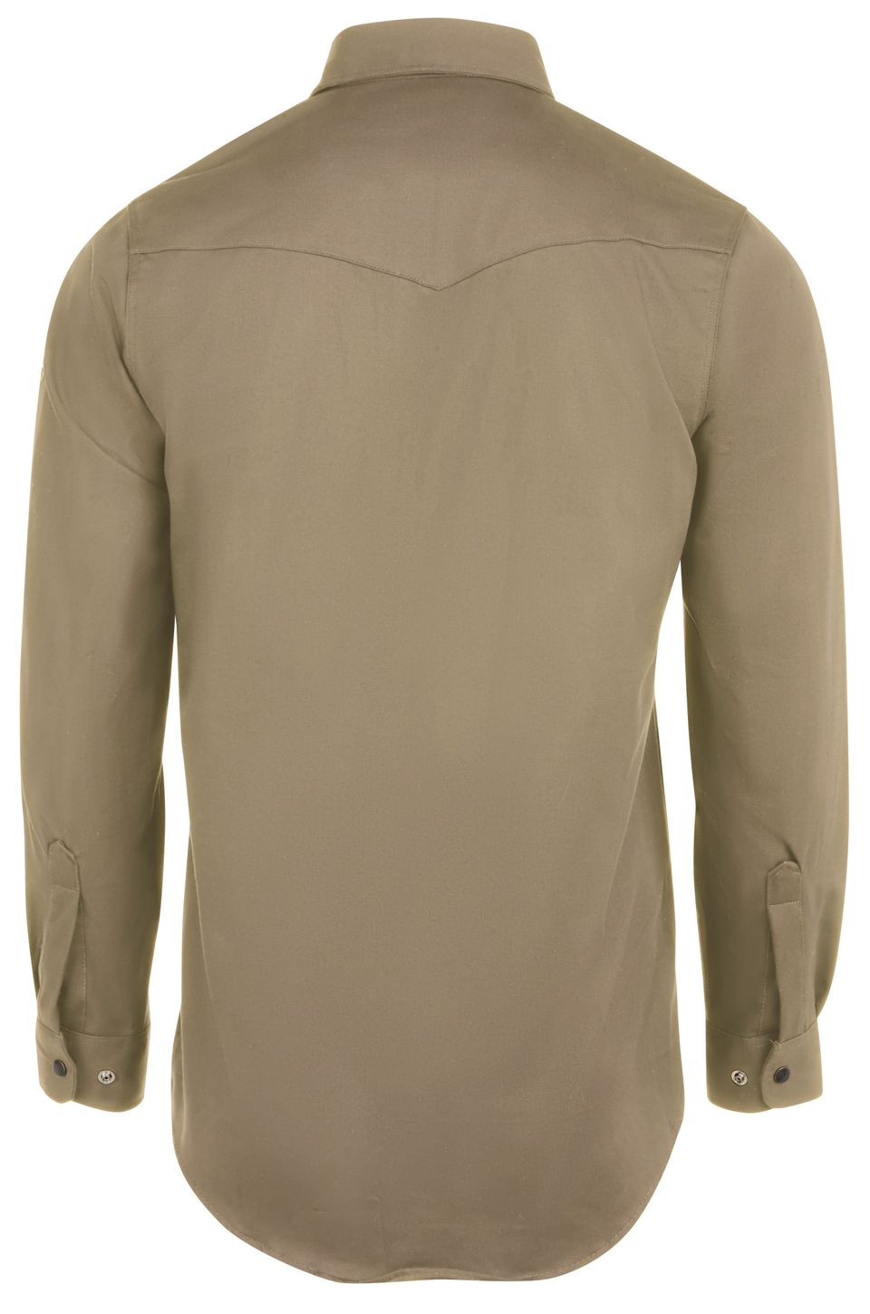bulwark-fr-shirt-ses2-midweight-excel-snap-front-uniform-tan-back.jpg