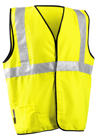 Occunomix High Visibility Class II Arc Flash Rated Vest LUX-SSCGFR Front