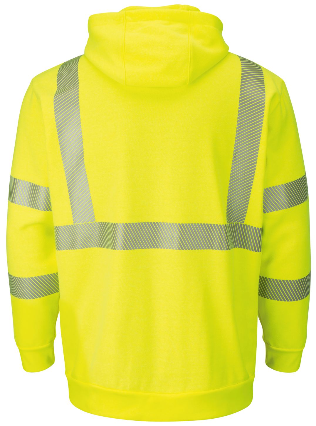 bulwark-fr-hi-visibility-sweatshirt-smh4-fleece-hooded-pullover-yellow-green-back.jpg
