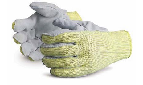 Superior Emerald CX SKWCPLP Kevlar/Stainless Steel/Polyester Lined Leather Palm Gloves