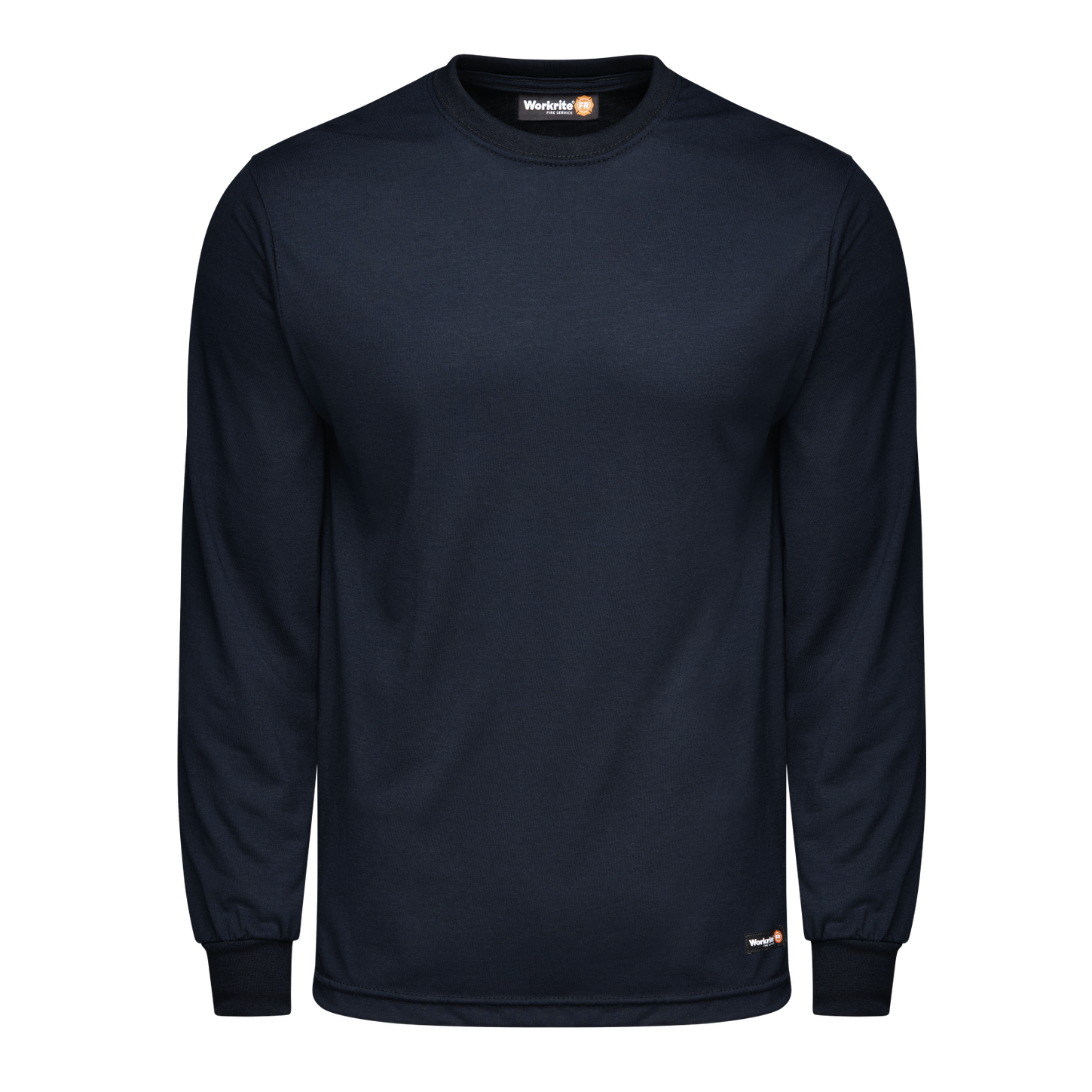 Workrite-mens-ft32-base-layer-tshirt-navy-front