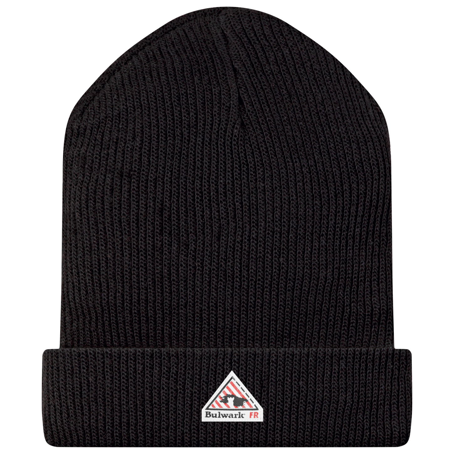 Bulwarkfr-HMC2BK-fr-knit-cold-weather-hat-front