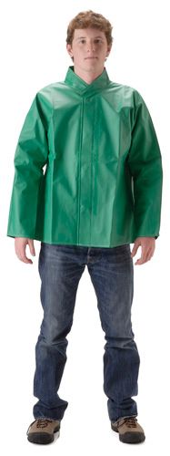 nasco acidbasic chemical splash acid resistant waterproof jacket