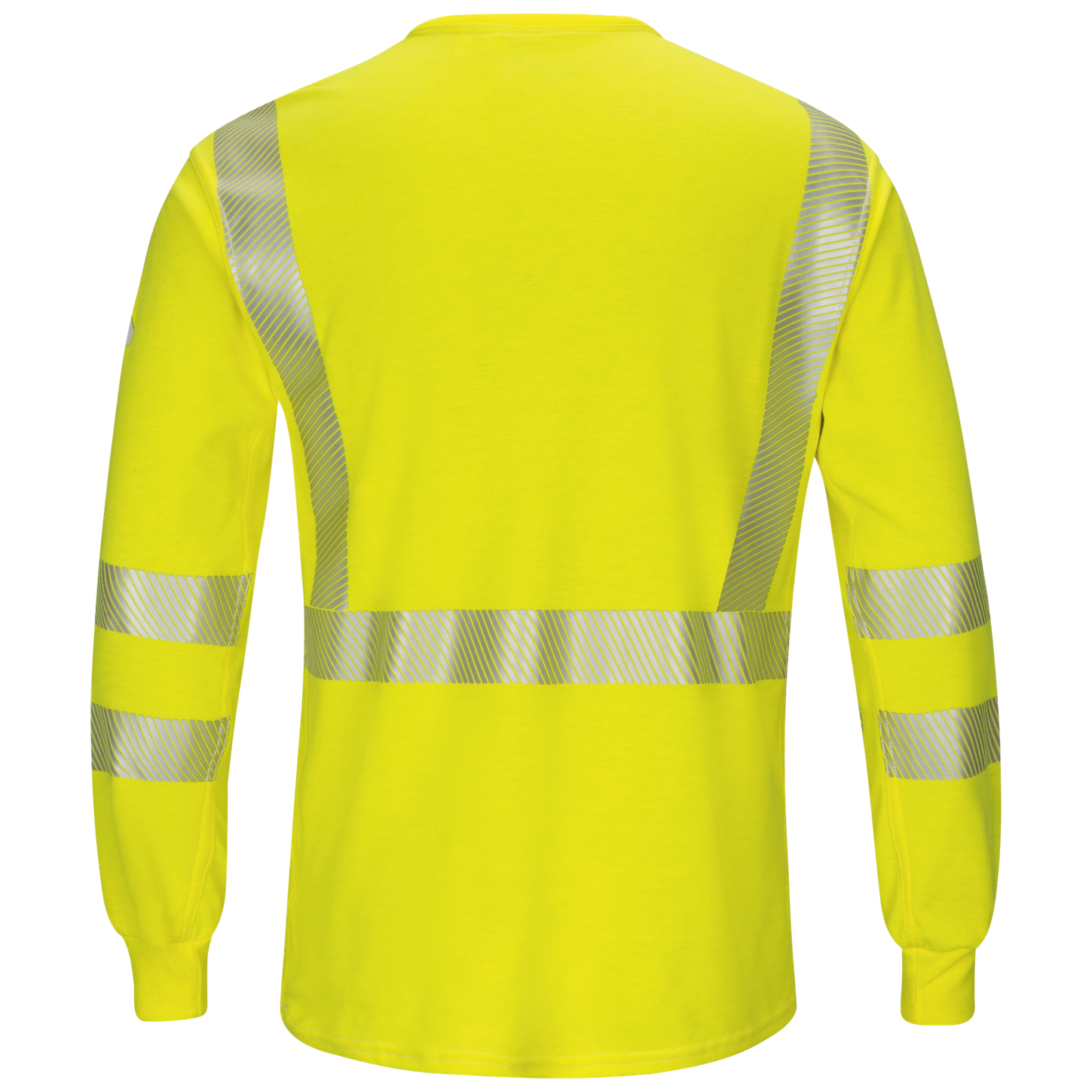 Bulwark-smk8-insect-long-sleeve-yellow-green-back