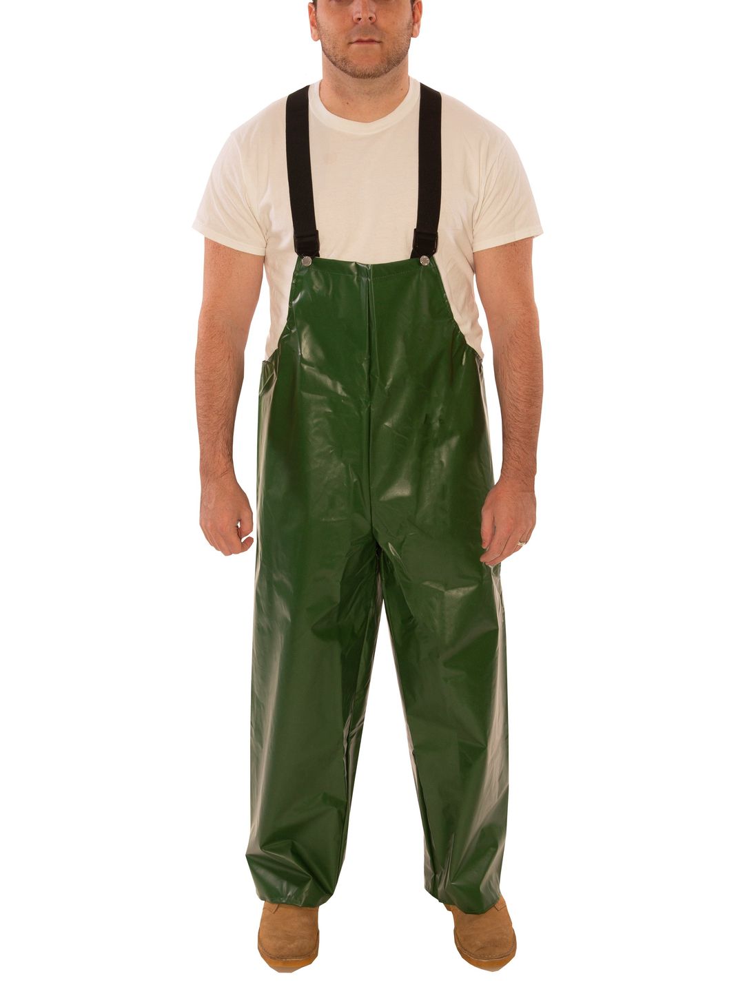 Tingley Iron Eagle® 022008 Chemical Resistant Overalls - Polyurethane Coated Green Front