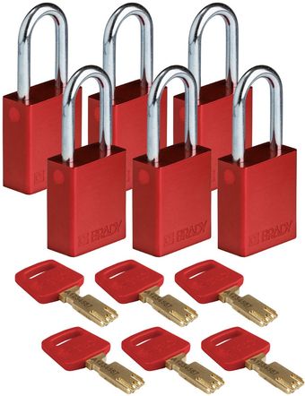 410MKW417RED Lockout Padlocks & Accessories | Master Lock