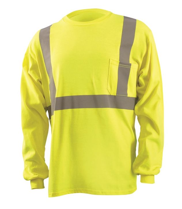 Occunomix Hi Vis FR Fire Retardant Arc Flash Long Sleeve Shirt