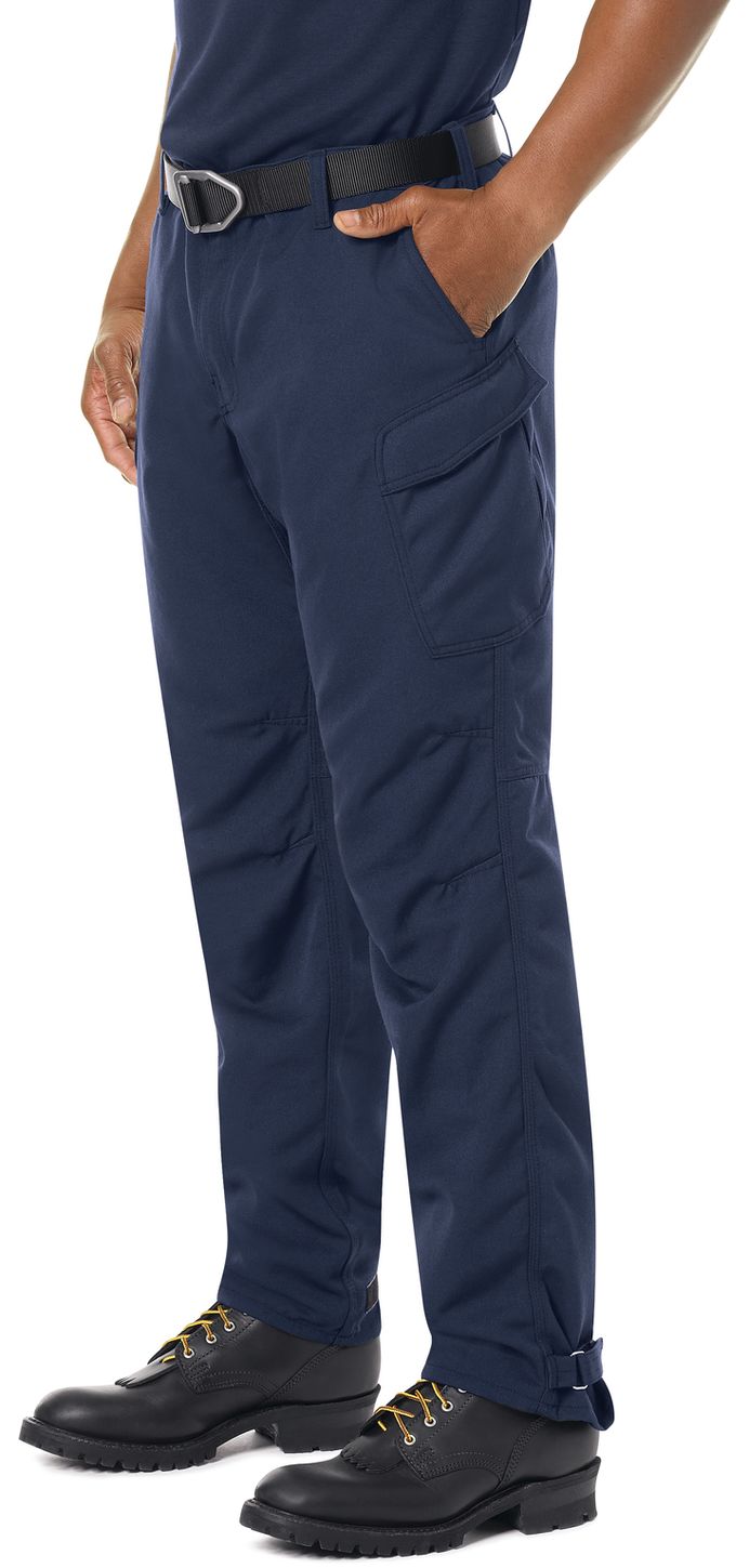 Workrite FR Pants FP62 Wildland Dual-Compliant Tactical Navy Example Left