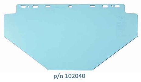 Crews 102040 PTEG Material Visor from MCR Safety