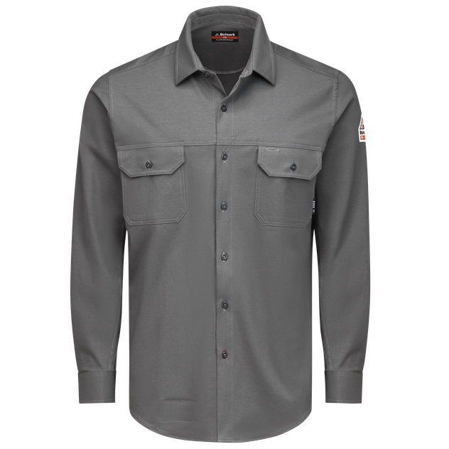 Bulwark-fr-stg4-mens-shirt-charcoal-front