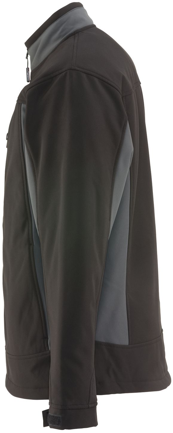 RefrigiWear 0490 Softshell Insulated Work Jacket Black Left