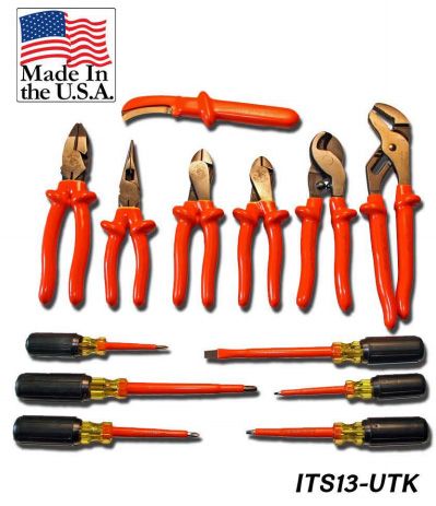 Cementex ITS-13UTK Insulated Utility Tool Kit, 13PC