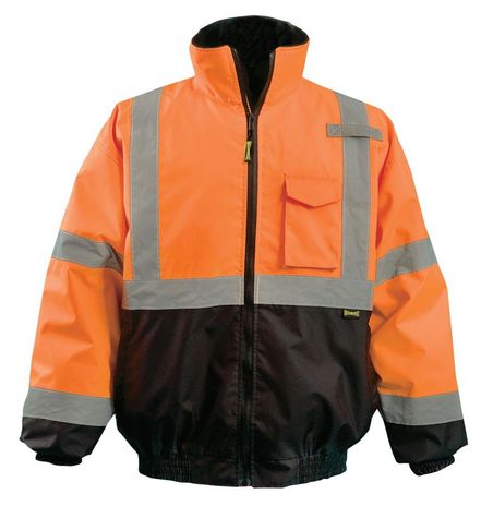 Occunomix LUX-350-JB Black Bottom 2-in-1 Quilted Bomber