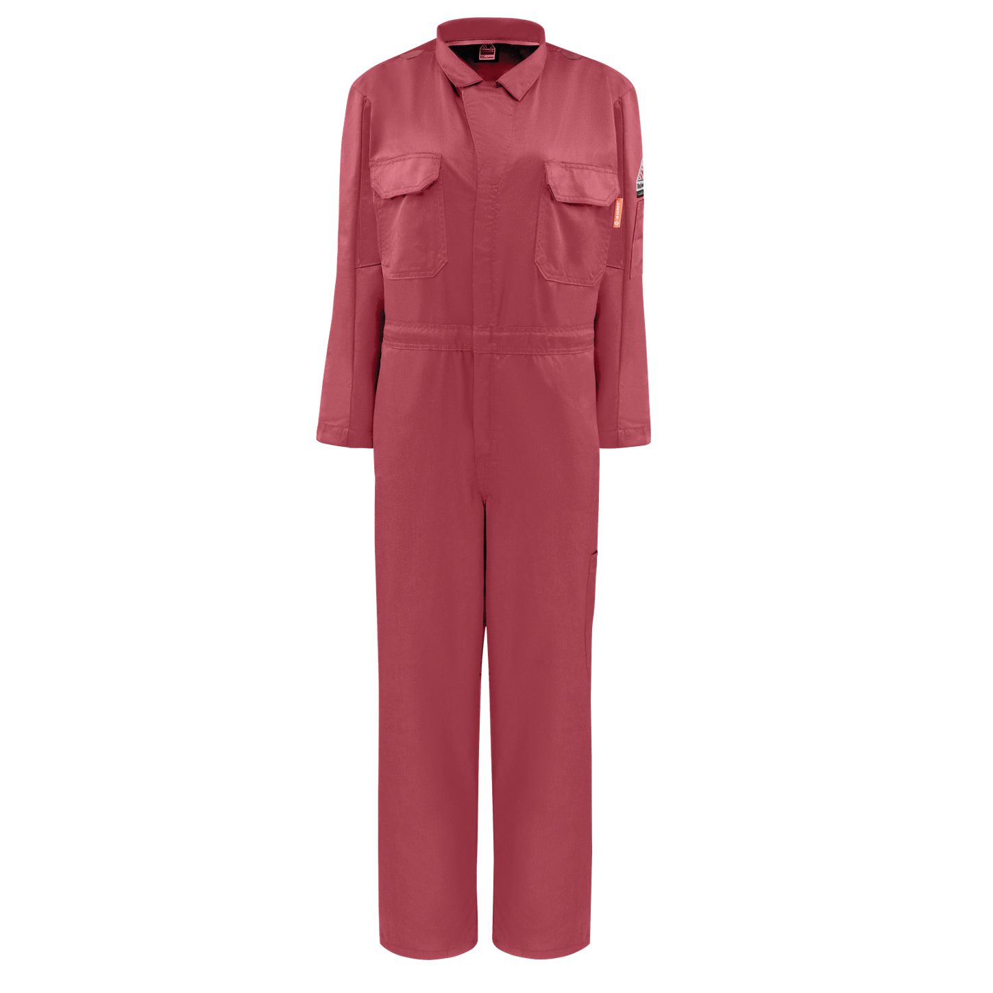 Bulwark-fr-qc23-womens-coverall-red-front