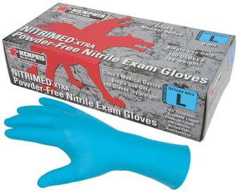 MCR Safety Nitri+Med Nitrile Disposable Glove 6012
