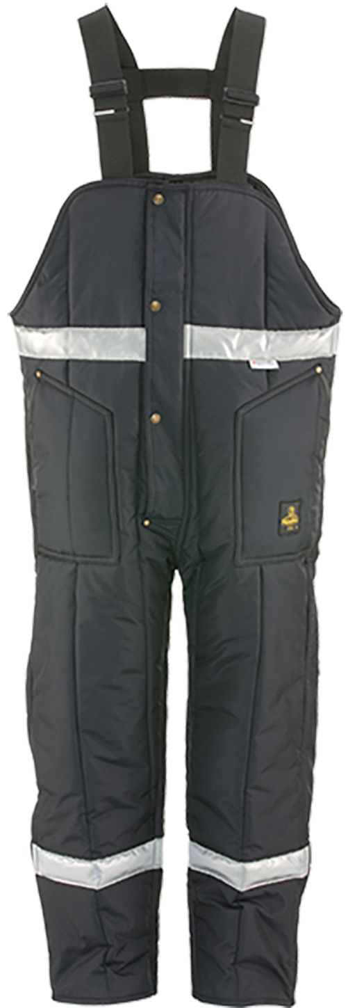 RefrigiWear 0386 Iron-Tuff Winter Work Overall High Bib With Reflective Tape