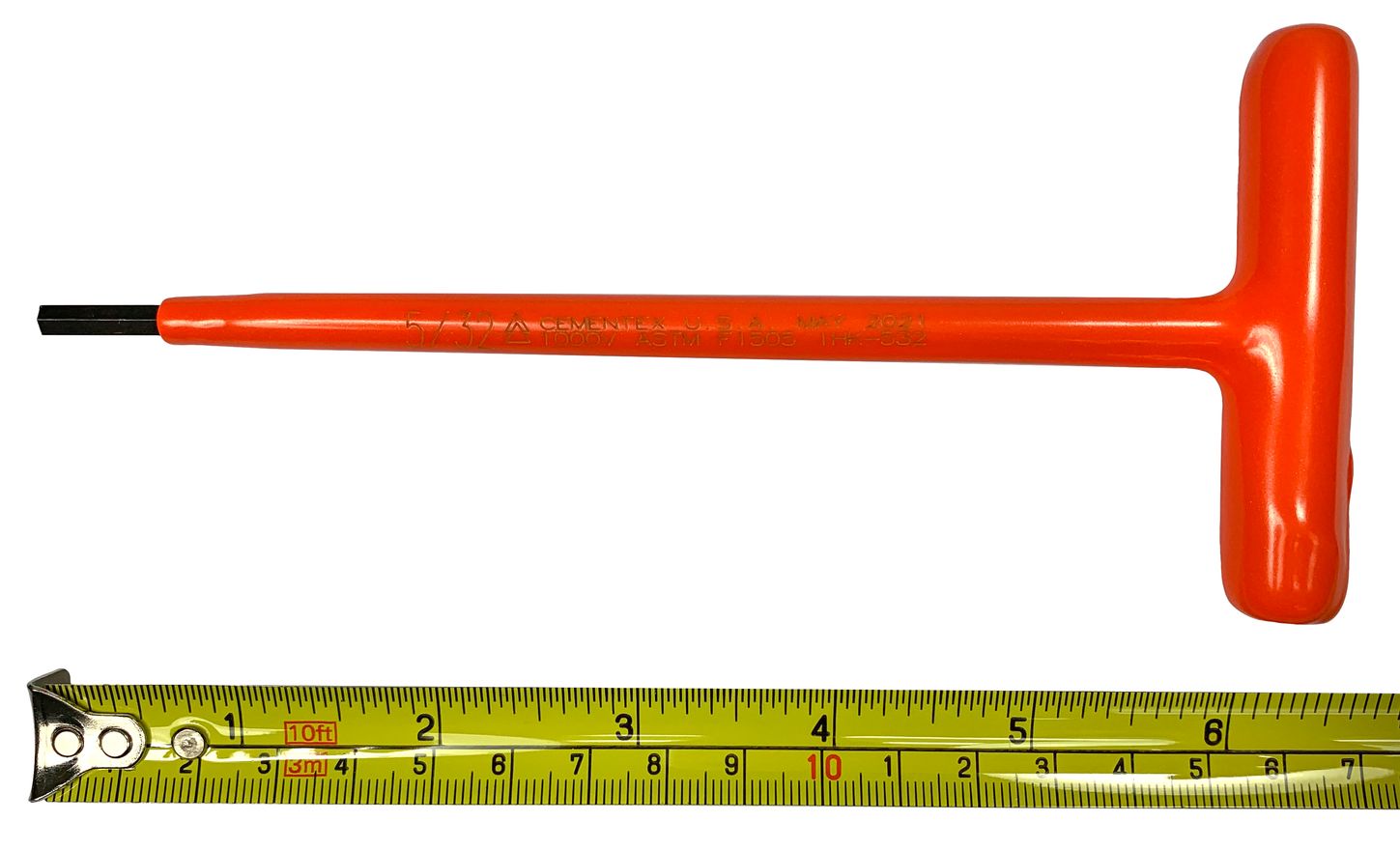 Cementex IHK-532 Insulated T-handle Hex Allen Key Wrench Size