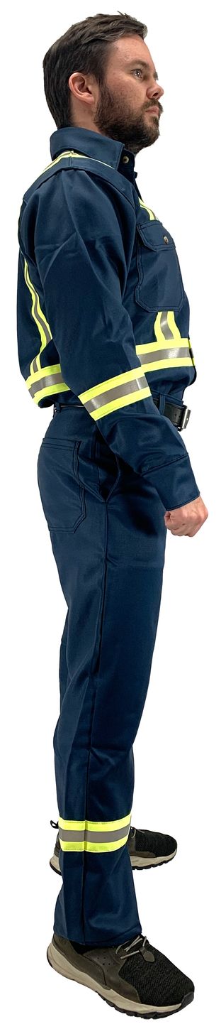 On fire-fighting trousers for firefighters EN 469
