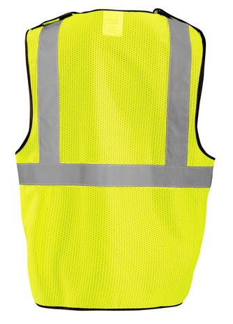 Occunomix ECO-GCB 5-Point Break-Away Mesh Vest Yellow Back