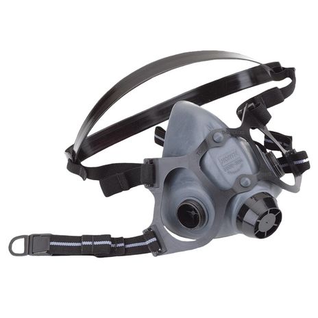 honeywell north safety 5500 series respirator half mask 550030 economical elastomeric front