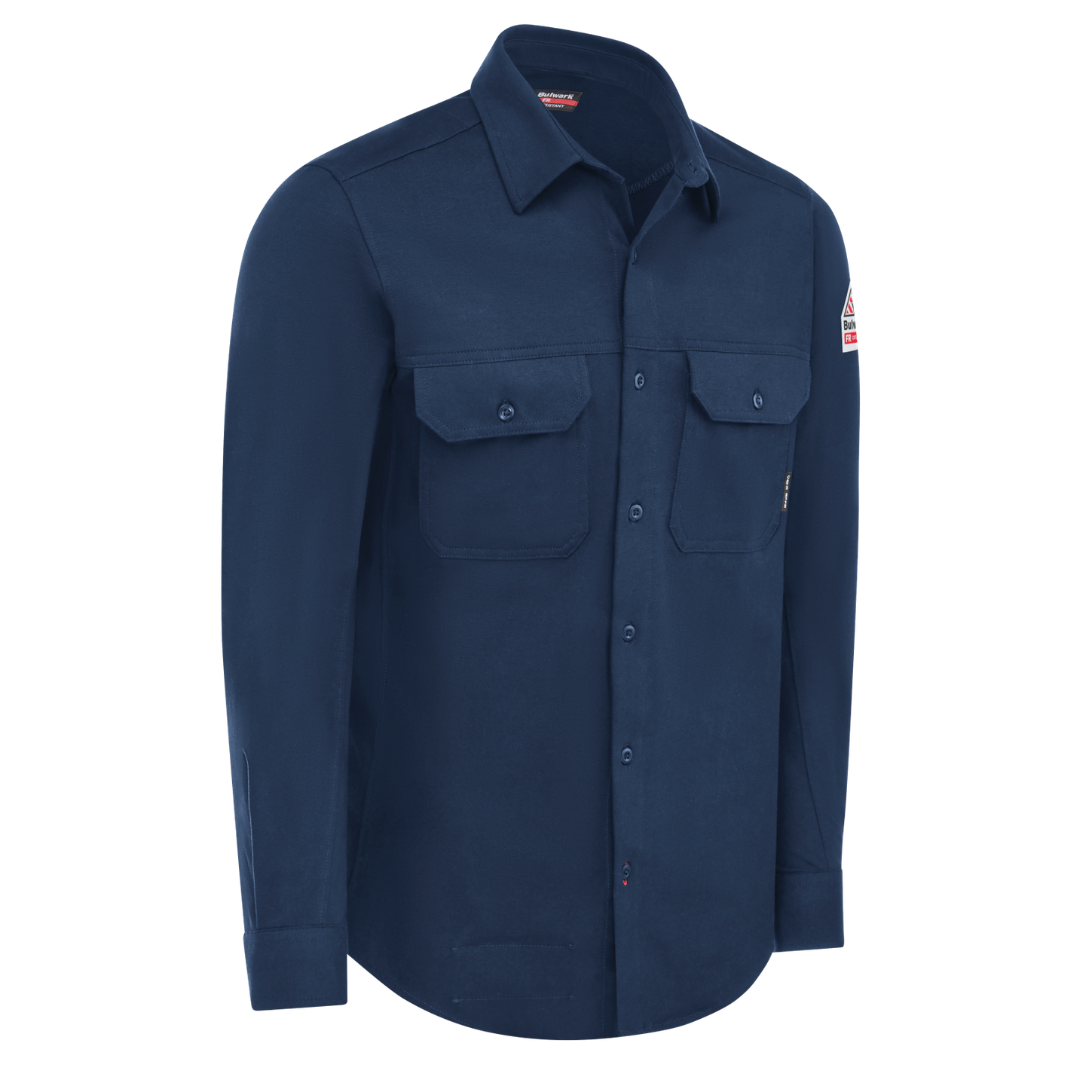 Bulwark-fr-stg4-mens-shirt-navy-side