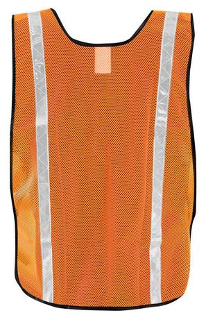 Occunomix LUX-XGTM Hi-Viz Mesh Gloss Vest Orange Back