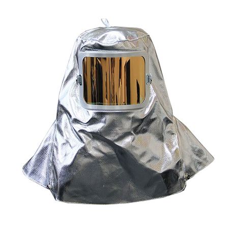 Chicago Protective Apparel 0647-ARH Aluminized Heavy Rayon Hood - 19oz ...