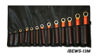 Cementex IBEWS-11 Standard / IBEWS-11M Metric Box End Insulated Wrench Set, 11 PC